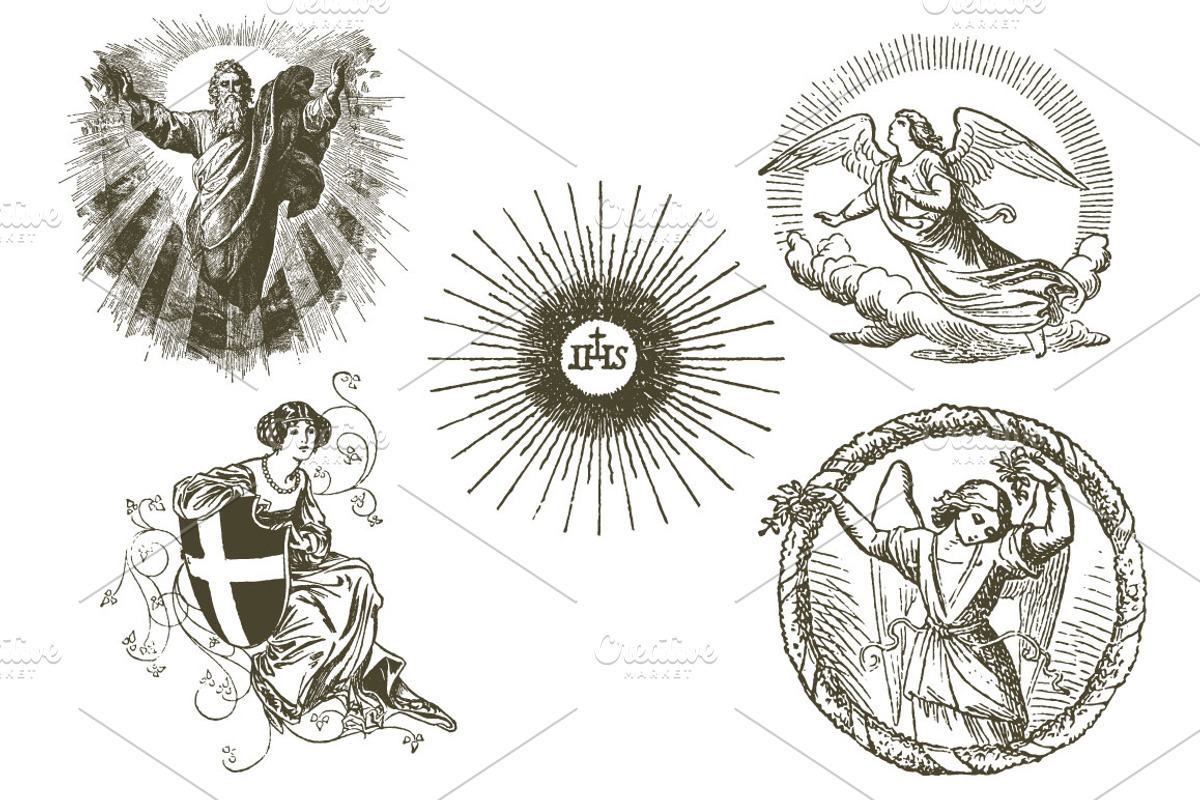 20 Saints & Angels, an Illustration by Baydream (Photo 3 of 5)