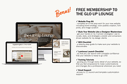 Business Coach Website Template, a Squarespace Template by Glo Design Studio (Thumbnail 8 of 10)