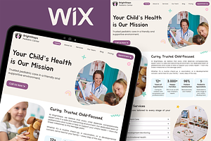 Kids Clinic - Wix Studio Website, a Wix Template by Kitteeh