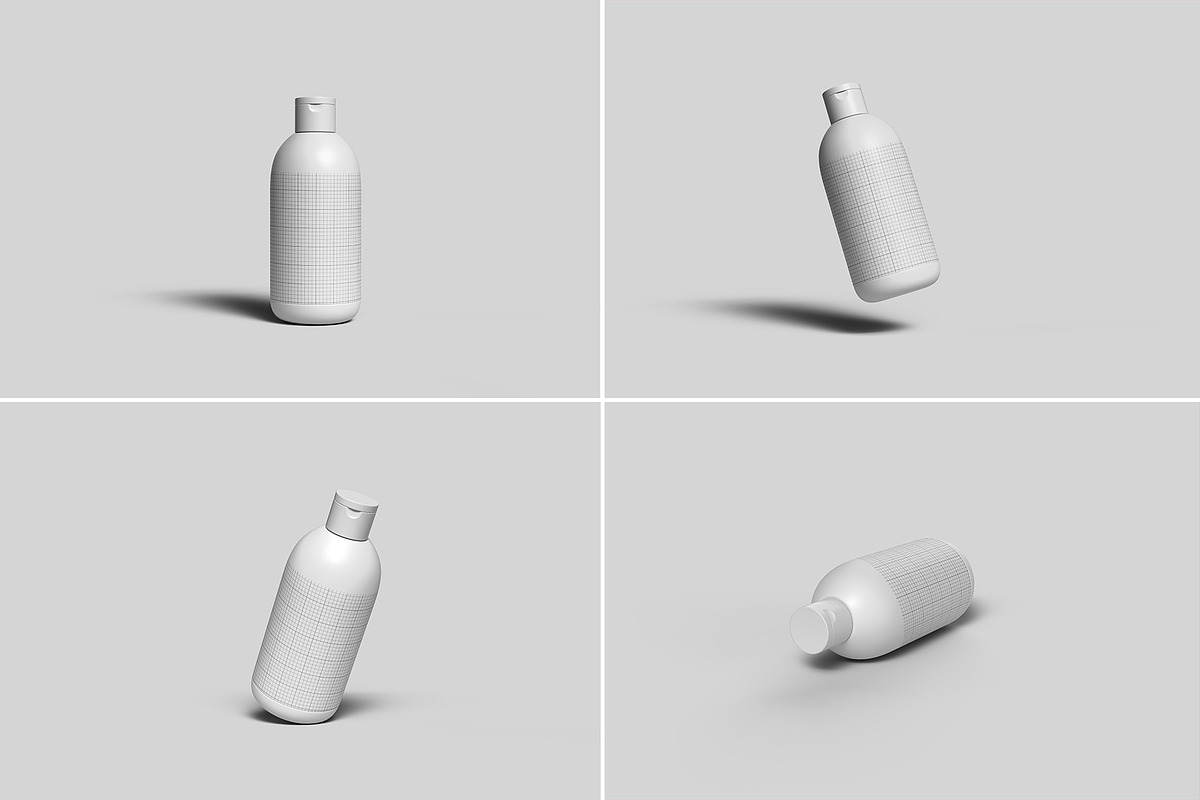 Squeeze Shampoo Bottle Mockup, a Packaging Mockup by Illusiongraphic (Photo 11 of 22)