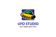 Ufo Studio Logo Template, a Branding & Logo Template by mesuka (Thumbnail 2 of 2)