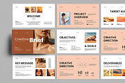 Minimal Creative Brief Presentation, a Presentation Template by MightyDesign (Thumbnail 1 of 8)
