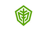 Letter m leaf nature tree logo, a Branding & Logo Template by Buqancreative (Thumbnail 3 of 4)