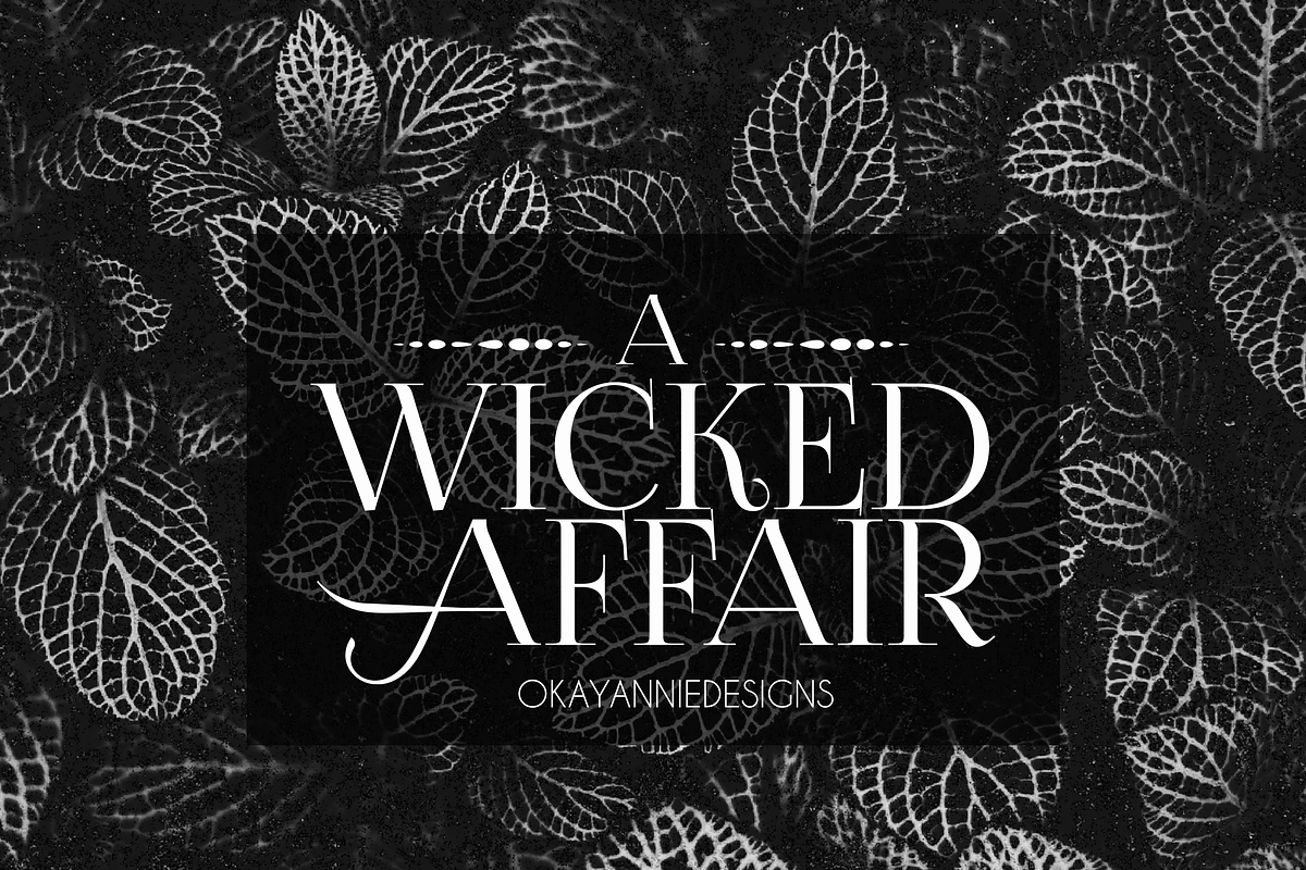 A Wicked Affair - Autumn Collection, an Object Graphic by OkayAnnie Designs (Photo 17 of 17)