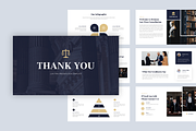 Hotman - Law Firm PowerPoint, a Presentation Template by Biwarastudio (Thumbnail 5 of 5)