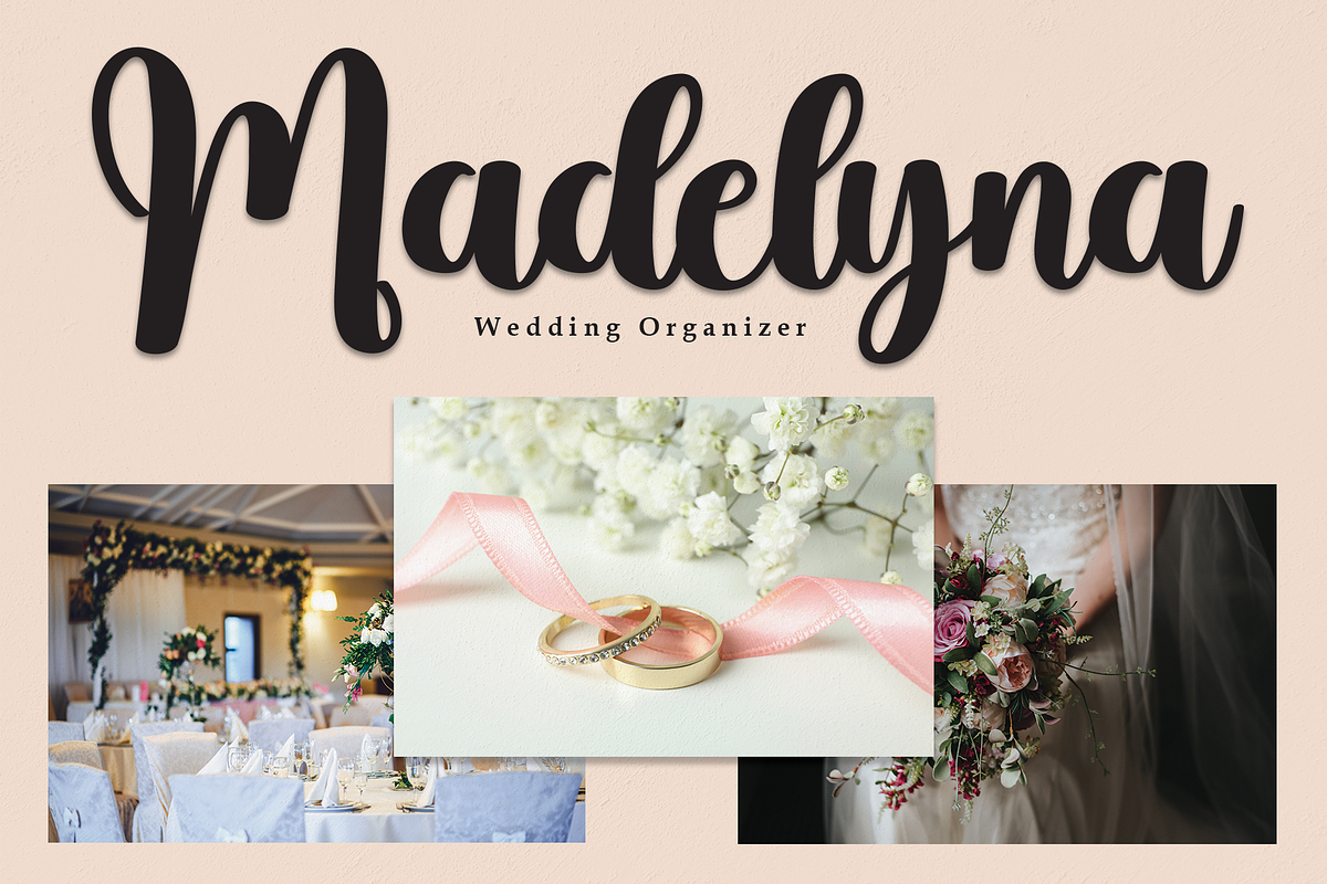 Wedding | Script Font, a Handwritten Font by Scratchones (Photo 4 of 8)