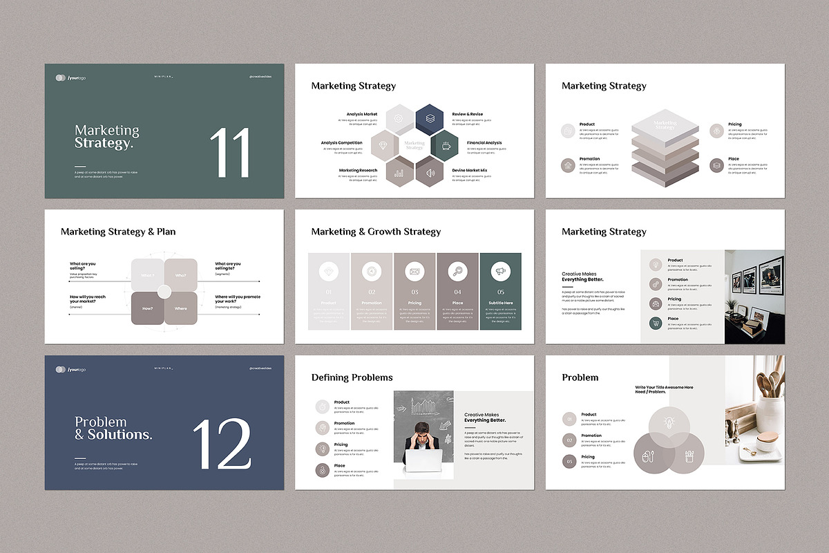 Pitch Deck PowerPoint Template, a Presentation Template by CreativeSlides (Photo 12 of 30)
