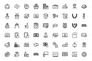2100 Hand drawn vector icons, an Outline Icon by Visual Generation (Thumbnail 10 of 43)