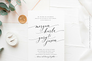 Darling Peach Wedding Heart Script, a Script Font by Mila Garret (Thumbnail 2 of 16)