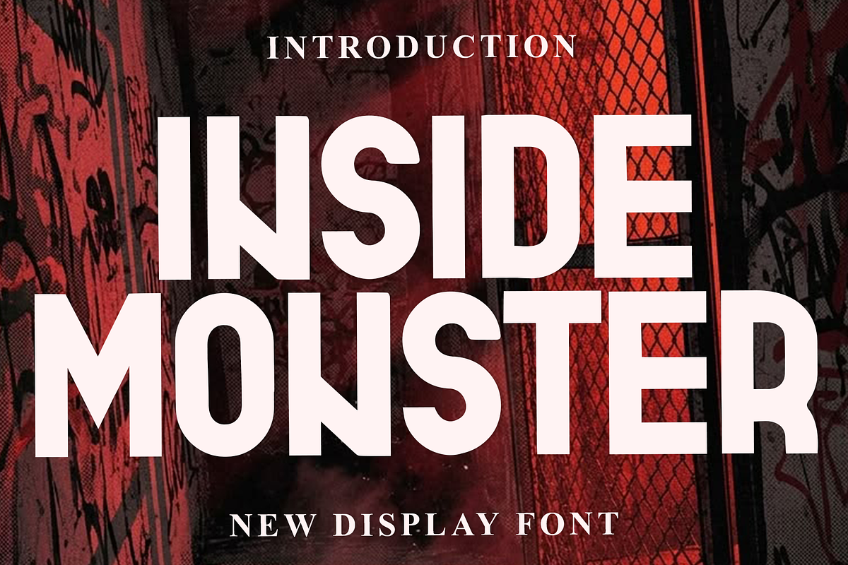 Inside Monster, a Script Font by FreshTypeINK (Photo 1 of 7)