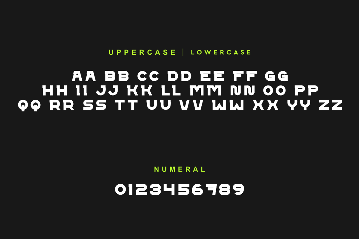 Gordten - Baseball Font, a Sans Serif Font by Iqsiart Studio (Photo 3 of 9)