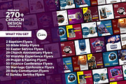 270+ Premium Church Flyer Bundle, a Social Media Template by MK Creatives (Thumbnail 2 of 12)