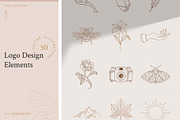 Logo Elements Collection | 50 pieces, a Decorative Illustration by amber&ink (Thumbnail 9 of 10)
