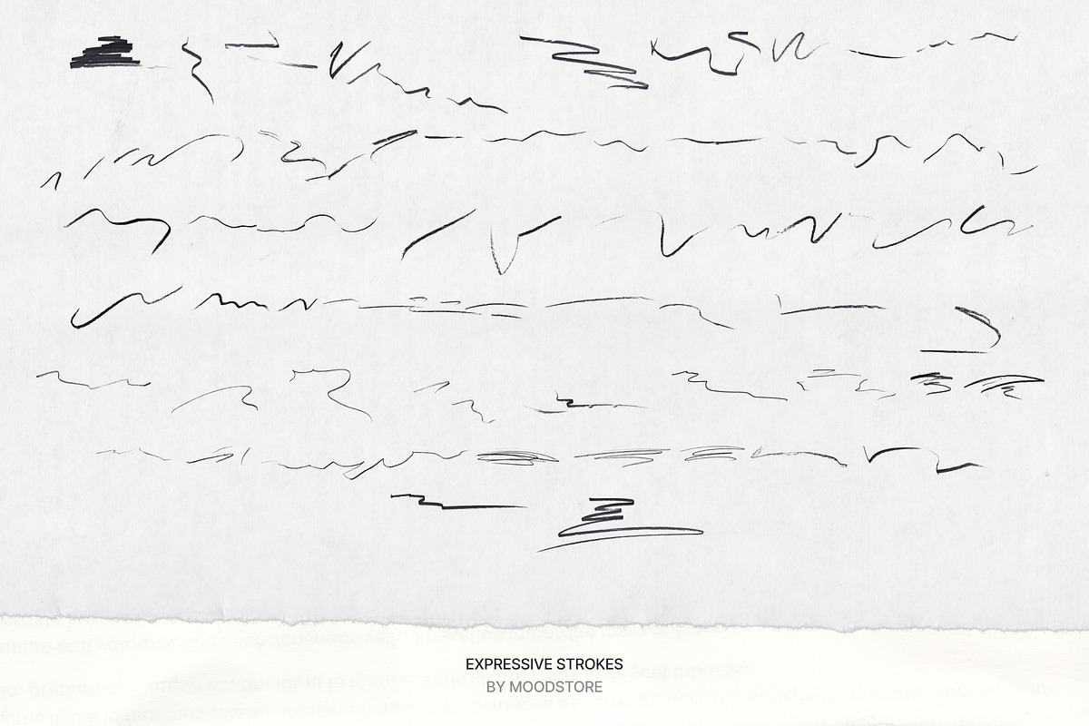 Pencil Scribble Elements 450+, an Object Graphic by MOODSTORE (Photo 5 of 17)