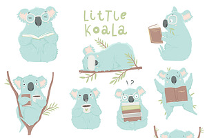 Koala - Book Lover