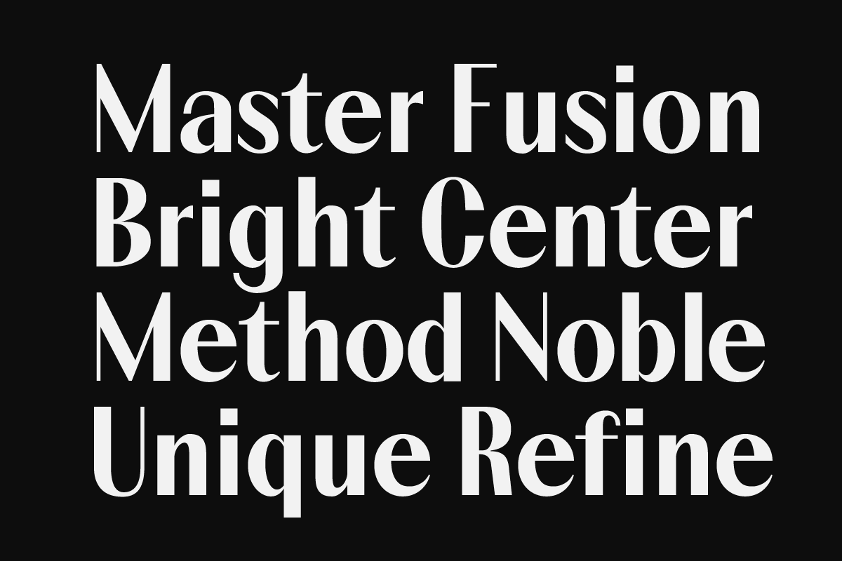 Mavinea – Luxury Bold Fonts, a Sans Serif Font by Yukita Creative (Photo 7 of 10)