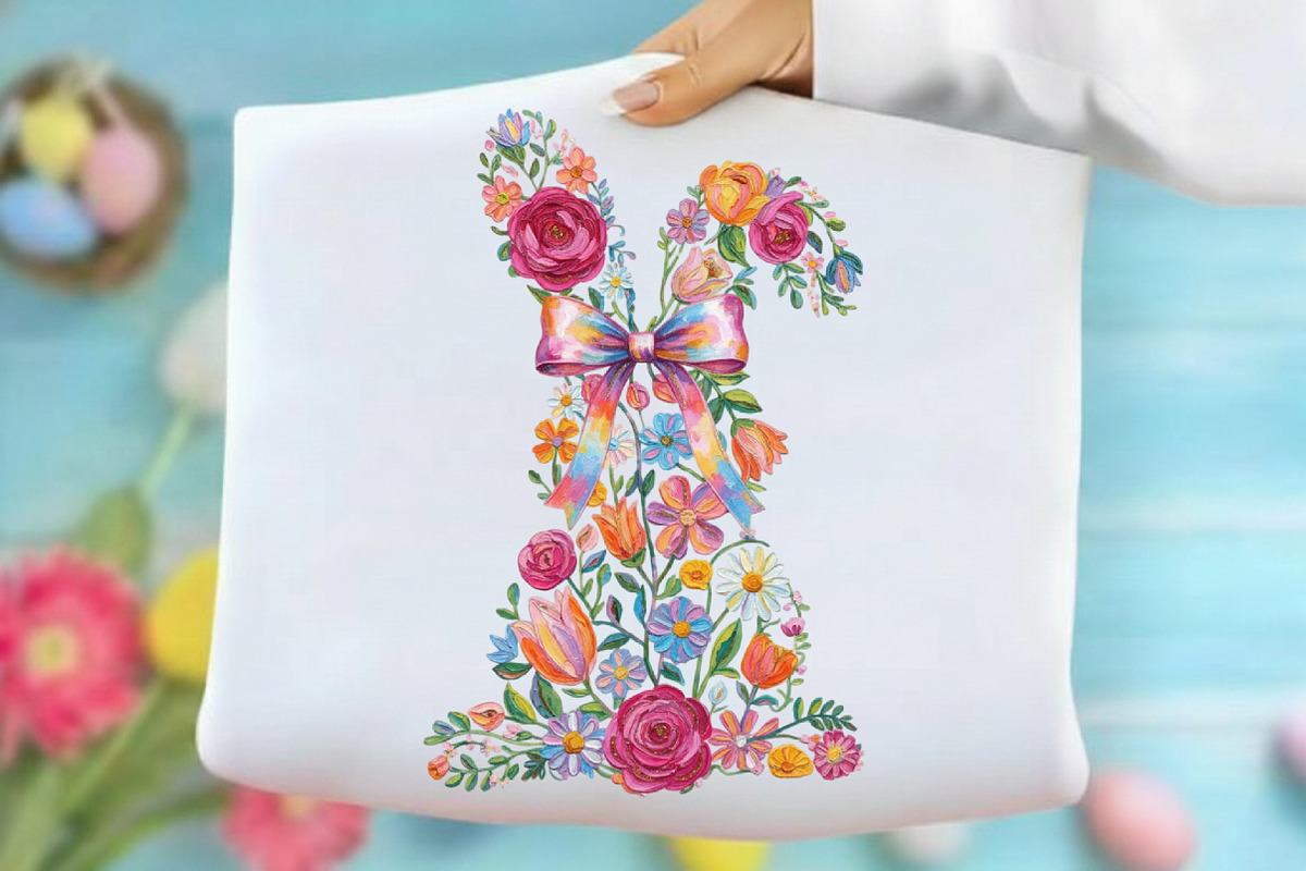 Brushstroke Easter Bunny Png Easter, an Illustration by designcity5 (Photo 1 of 9)
