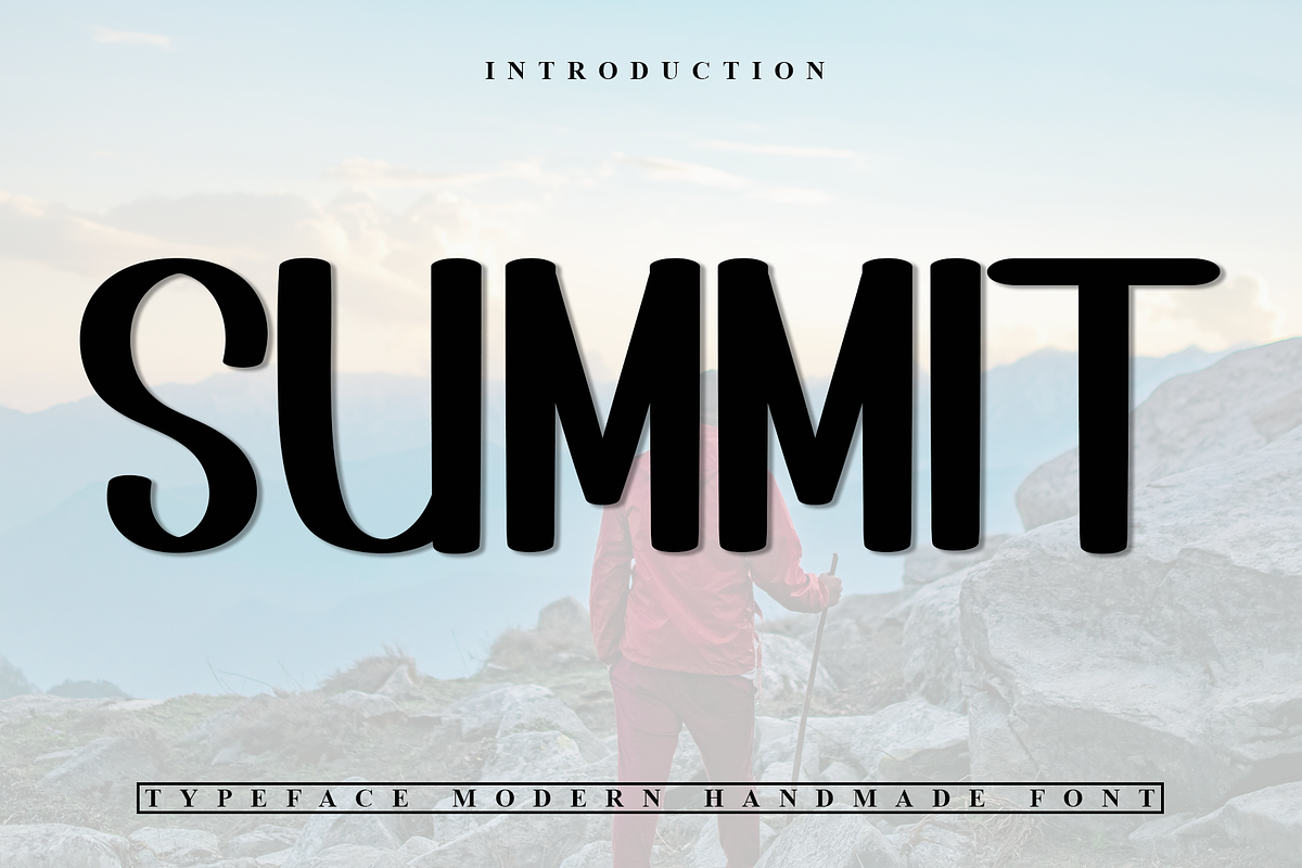 Summit, a Sans Serif Font by InermediaSTUDIO (Photo 2 of 7)