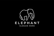 Elephant Logo Minimal Design, a Branding & Logo Template by M9 Design (Thumbnail 2 of 6)