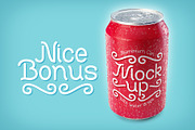 Sweet & Fresh font with Mockup, a Script Font by Gleb Guralnyk (Thumbnail 4 of 5)