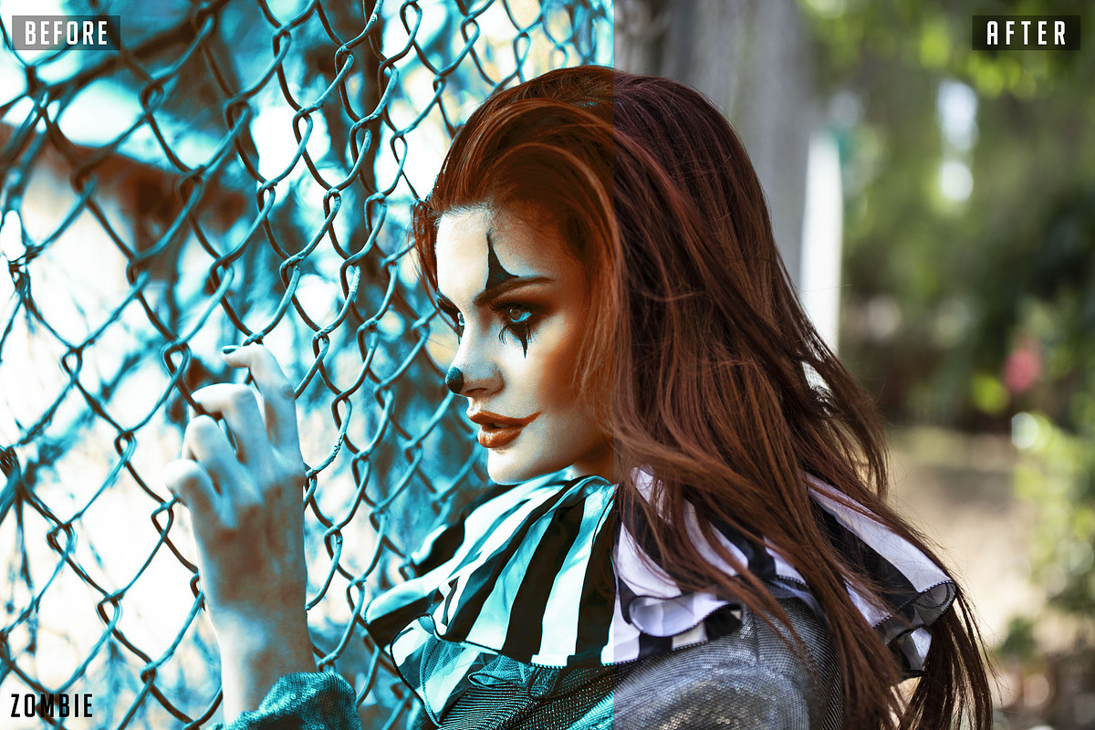 24 Halloween Photoshop Actions, an Action Add-On by Light Hero Studios (Photo 4 of 17)