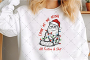 Grumpy Cat Christmas PNG, an Illustration by Craft Nest (Thumbnail 6 of 6)
