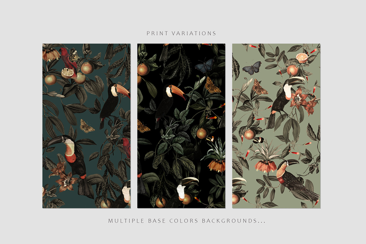 Antonio (graphic floral print), a Wallpaper Graphic by Luiz da Rolt Grathwohl (Photo 12 of 12)