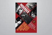 Indie Rock Live Music Vol. 3 Flyer, a Flyer Template by ashenterprise (Thumbnail 1 of 2)