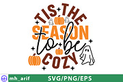Tis The Season To Be Cozy SVG PNG, a Graphic by mh_arif (Thumbnail 1 of 4)