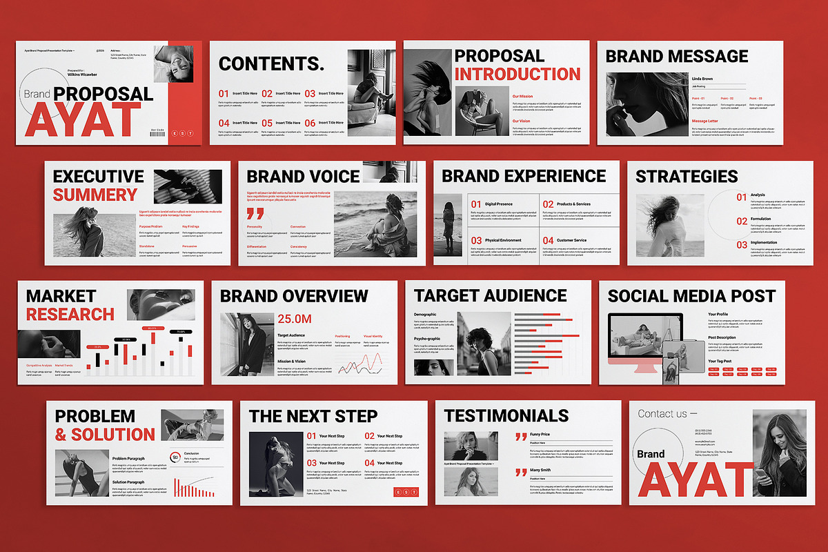 Ayat Brand Proposal Template, a Presentation Template by GoldenGrid Studio (Photo 6 of 6)