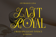 Last Royal - Elegant Serif & Script, a Serif Font by Say Studio (Thumbnail 1 of 13)