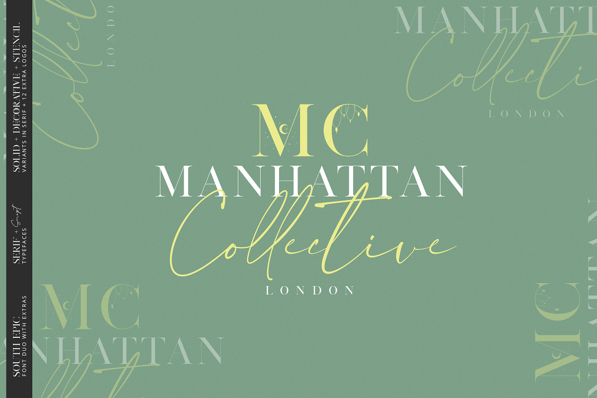 South Epic Dream Font Duo + Logos, a Serif Font by SNIPESCIENTIST (Photo 15 of 32)