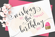 Storybook Calligraphy Script, a Script Font by Emily Spadoni (Thumbnail 8 of 10)