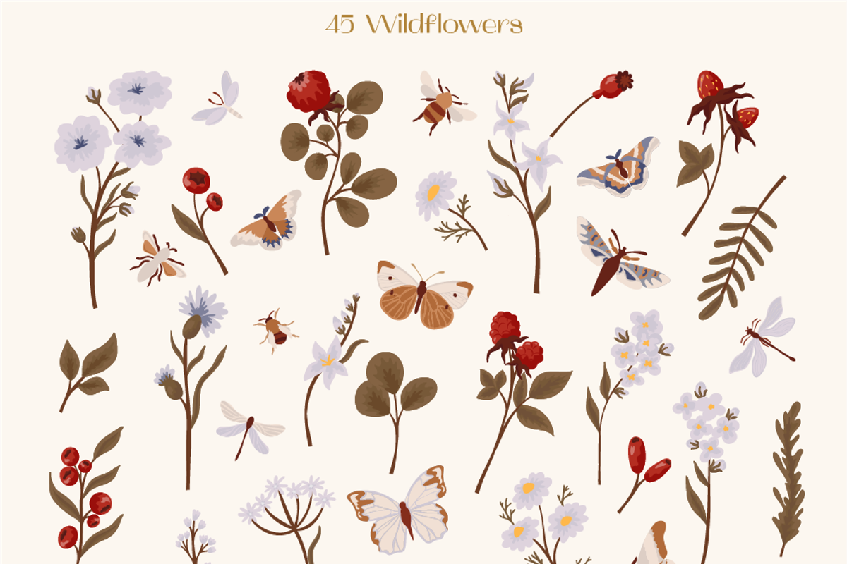 Butterflies & Bugs, an Animal Illustration by dariikos (Photo 3 of 4)