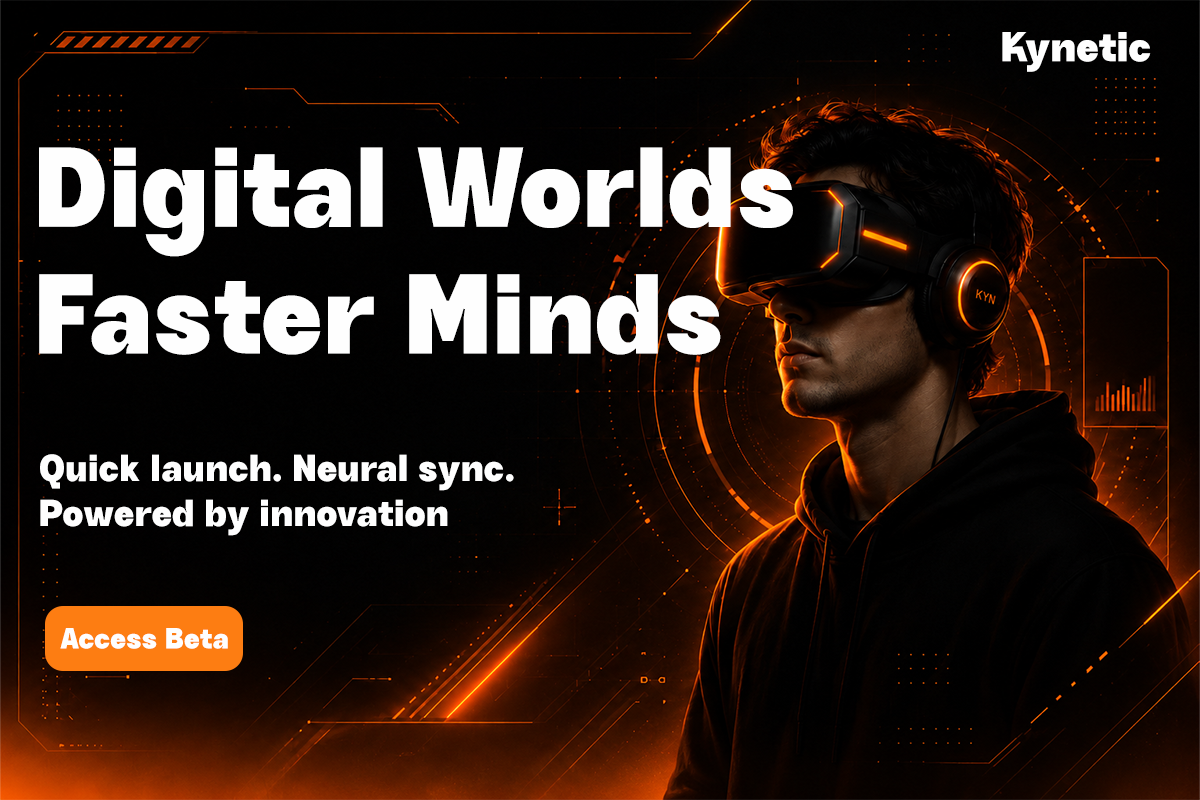 Kynetic - Futuristic Tech Sans Font, a Sans Serif Font by RagamKata (Photo 5 of 10)