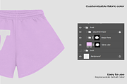 Barb shorts mockup, a Bottom Mockup by Voyage Studio (Thumbnail 3 of 3)