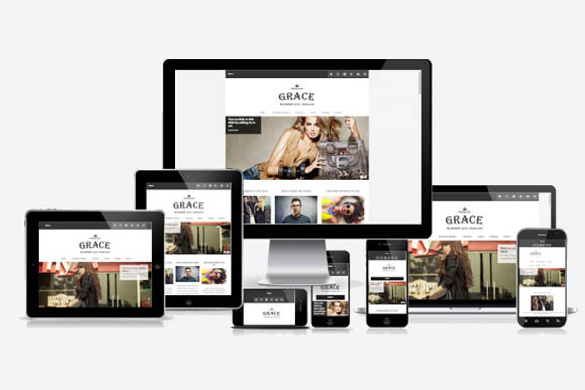 Grace Responsive Blogger Template, a Templates & Theme by bthemez (Photo 2 of 3)