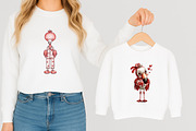 Funny Valentines Flamingo Clipart, an Illustration by designcity5 (Thumbnail 4 of 5)