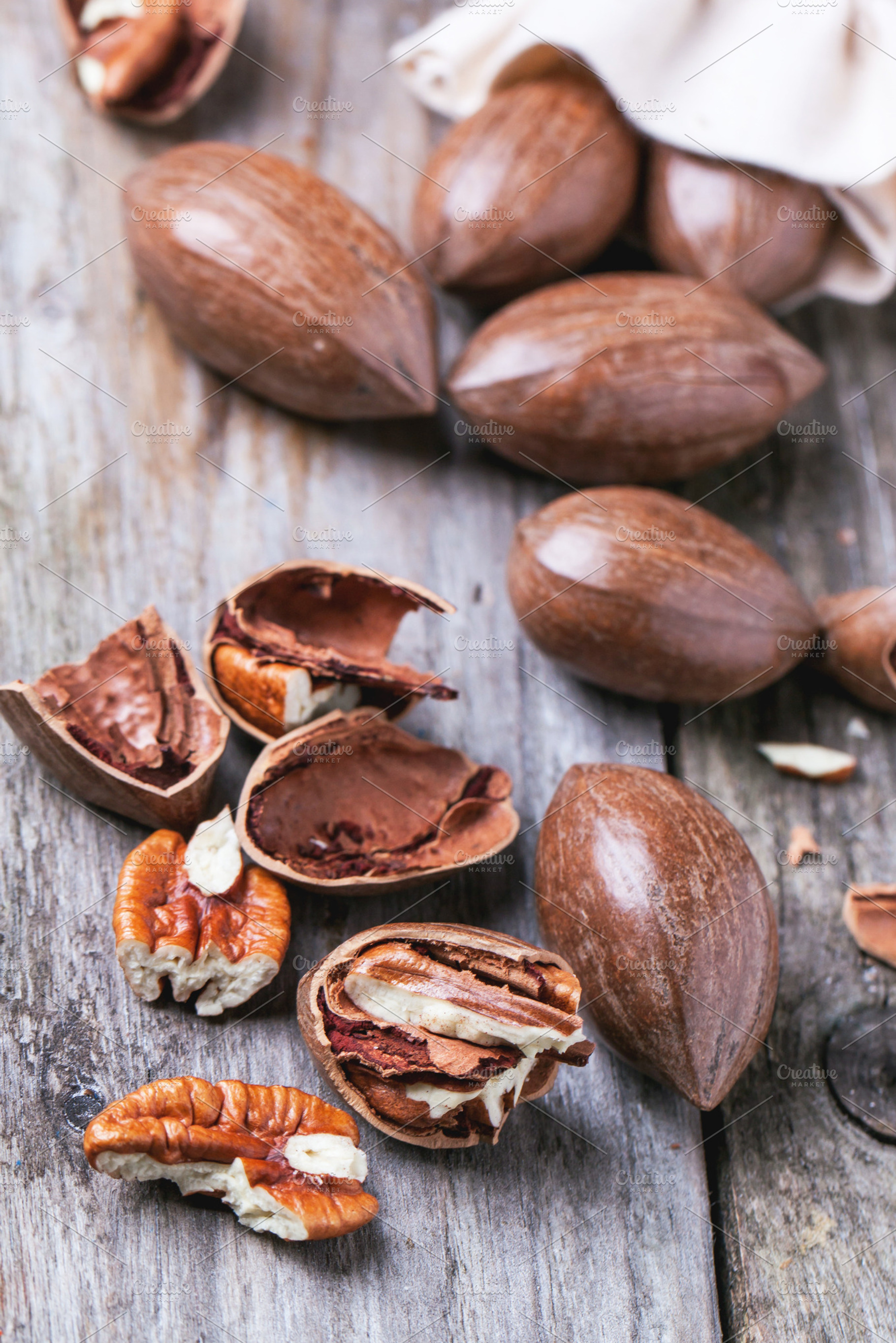Pecan Nuts Featuring Pecan Nuts And Pecans