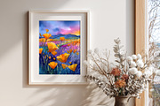 Golden Meadow Art Collection, a Decorative Illustration by Housui Patterns (Thumbnail 4 of 12)