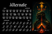 Magic Round Typeface, a Blackletter Font by alit design (Thumbnail 7 of 18)