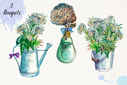 Watercolor Edelweiss, a Decorative Illustration by Graphobia (Thumbnail 3 of 8)