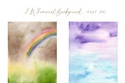 Watercolor Whimsical Garden Florals, a Decorative Illustration by Beigetime (Thumbnail 8 of 10)