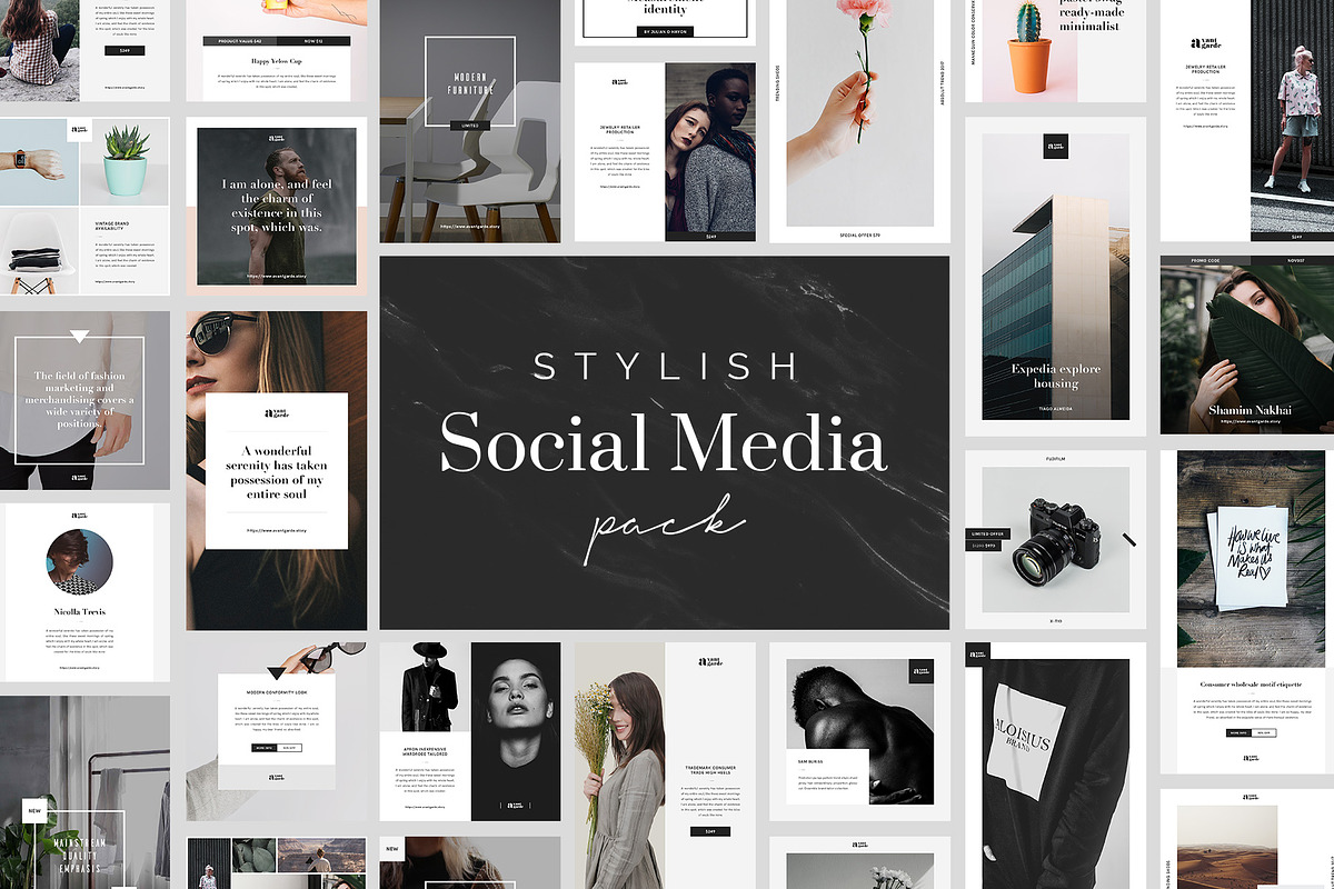 Best Bundle / Social Media Templates, a Social Media Template by Goashape Studio (Photo 3 of 9)