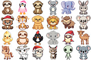 Cute Animals Png, an Animal Illustration by Forhadx5 (Thumbnail 7 of 13)