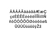 Moonbeams Sans Serif Modern Font, a Sans Serif Font by UICreative (Thumbnail 9 of 13)