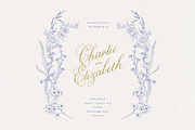 Rustic Chinoiserie Floral Pack, a Decorative Illustration by AW Studios (Thumbnail 9 of 10)