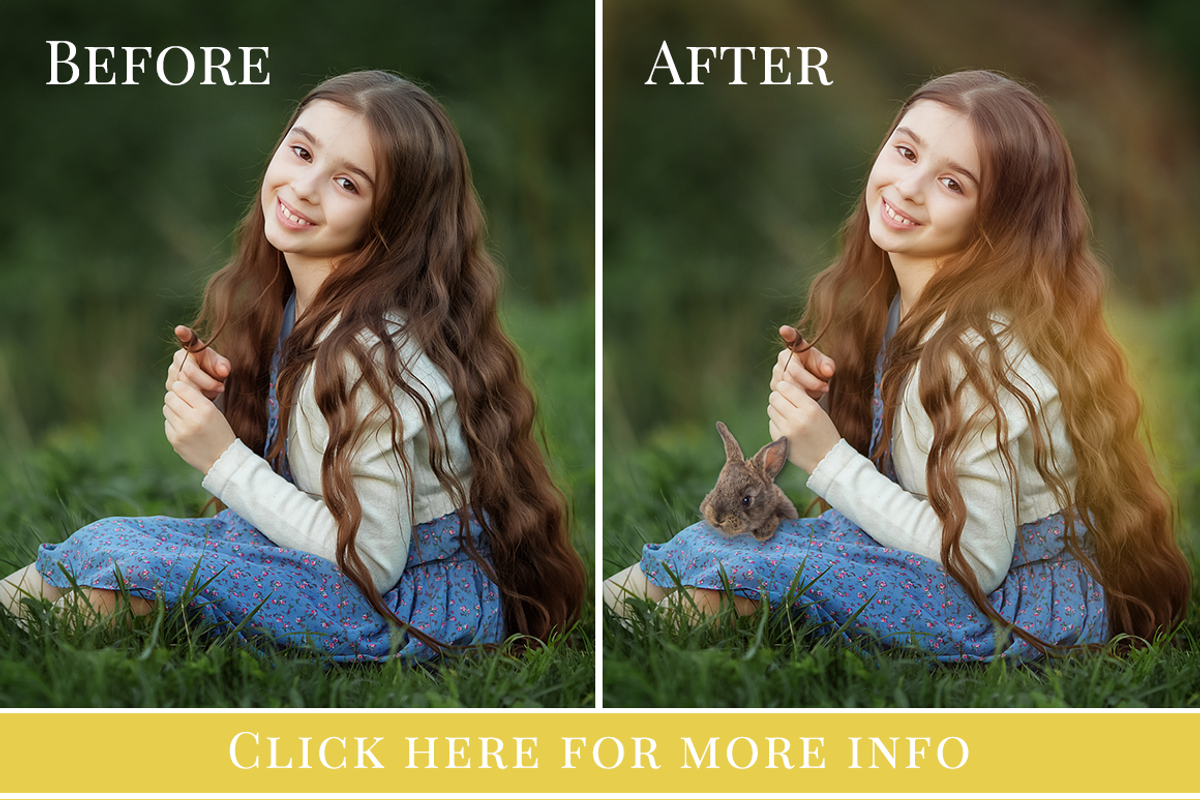Spring Bunnies photo overlays, an Object Graphic by BrownLeopard (Photo 6 of 6)