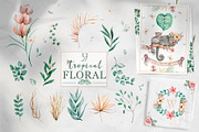 Cute Giraffes Watercolor Tropic, an Animal Illustration by Ann Art Houze (Thumbnail 7 of 11)