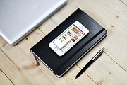 iPhone6 Mockup Template #4, an iPhone Mockup by Made by Mancie (Thumbnail 2 of 3)